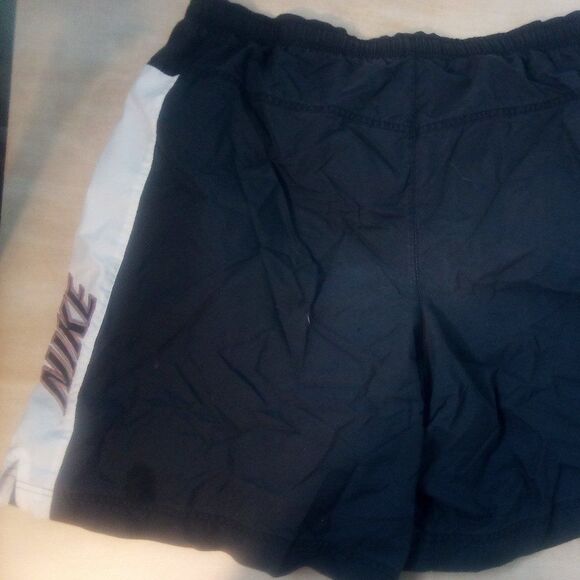 Vintage Nike Spell Out Mesh Lined Swim Trunks Shorts - Picture 6 of 7
